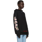 Off-White SSENSE Exclusive Black Diagonal Cherry Hoodie