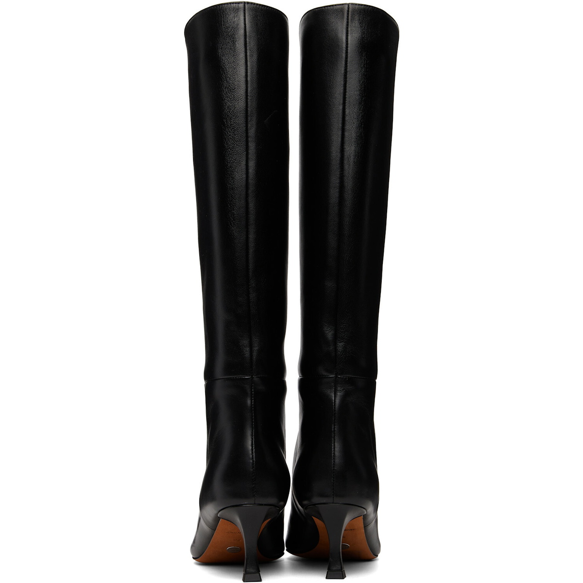 Proenza Schouler Black Trap Tall Boots