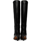 Proenza Schouler Black Trap Tall Boots