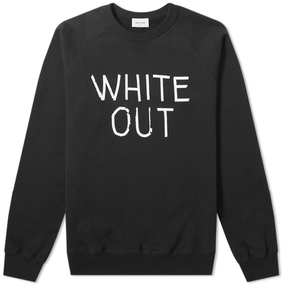 Photo: Wood Wood Hester White Out Crew Sweat