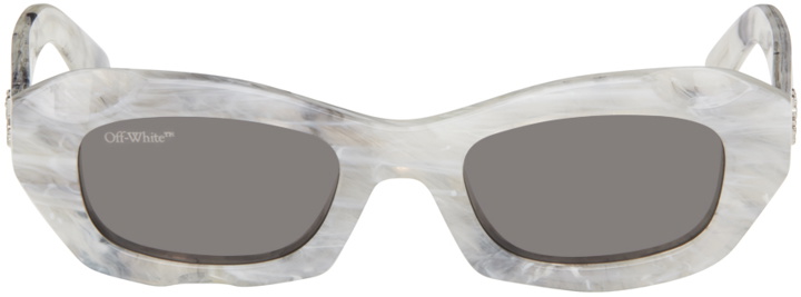 Photo: Off-White Gray Venezia Sunglasses