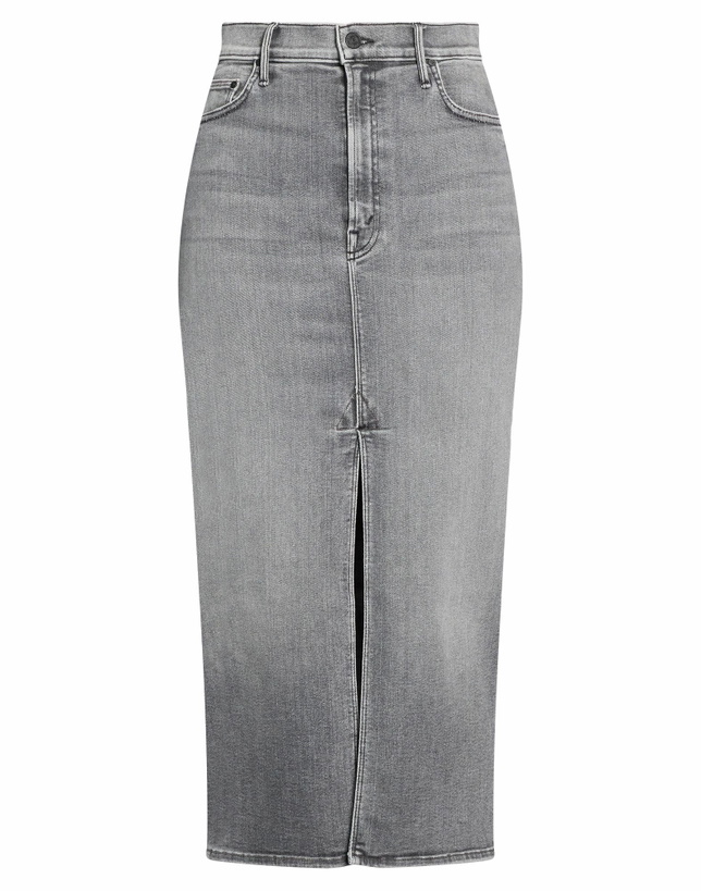 Photo: Mother Womens Denim skirt in Grey