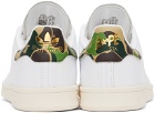 BAPE White adidas Originals Edition Stan Smith Sneakers
