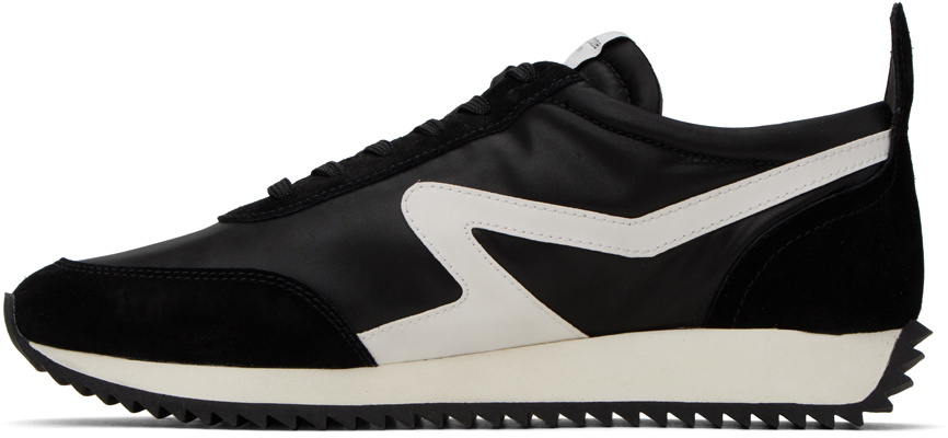 rag & bone Black Retro Runner Sneakers