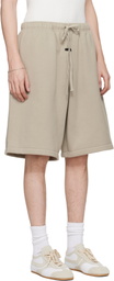Fear of God ESSENTIALS Gray Active Trace Relaxed Shorts