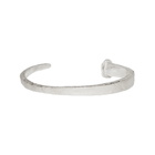 Pearls Before Swine Silver Forged Textured Bangle Bracelet