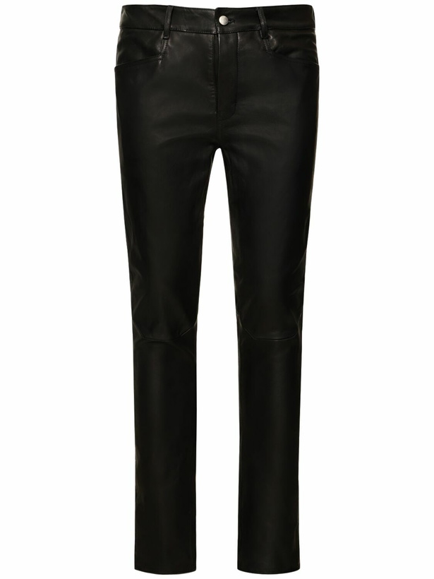 Photo: RICK OWENS - Tyrone Leather Pants