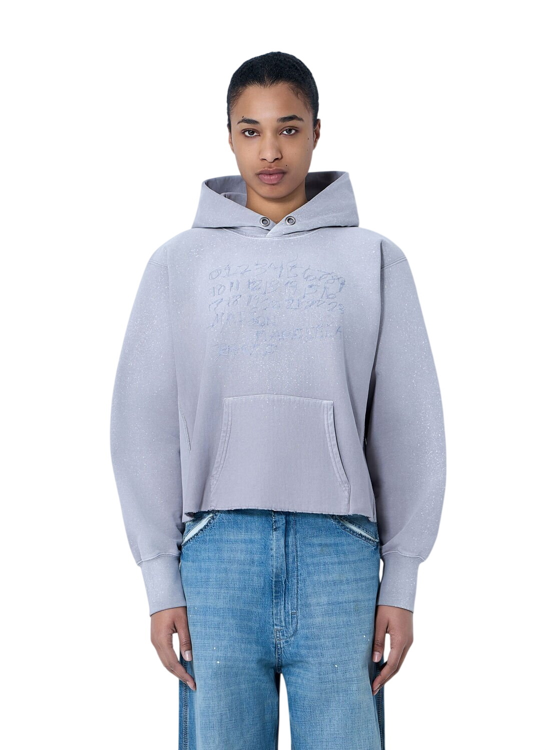 Maison Margiela Navy Skating Saturn Sweatshirt Maison Margiela