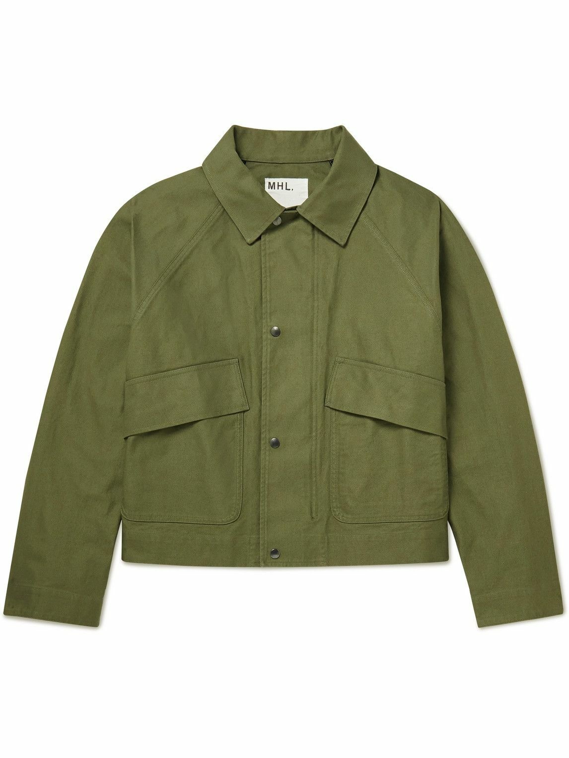 Photo: Margaret Howell - MHL Cotton-Drill Jacket - Green