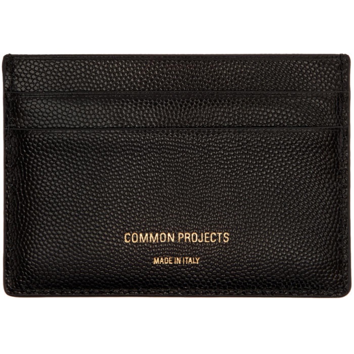 Photo: Common Projects Black Multi Card Holder