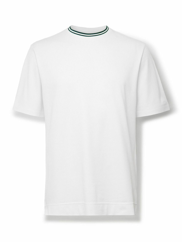 Photo: Mr P. - Piqué T-Shirt - White