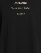Just Cavalli Mens T-shirt in Black