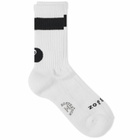 Rostersox 8 Ball Socks in White