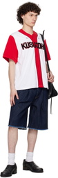 KUSIKOHC Red & White Baseball Shirt