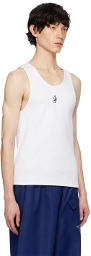 JW Anderson White Anchor Tank Top