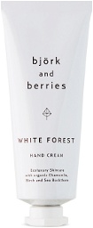 bjork and berries White Forest Hand Cream, 50 mL