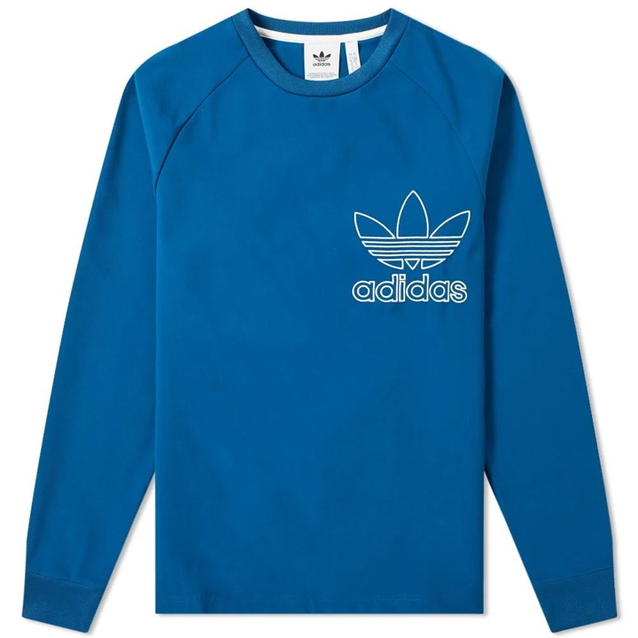 Photo: Adidas Outline Crew Sweat Legend Marine