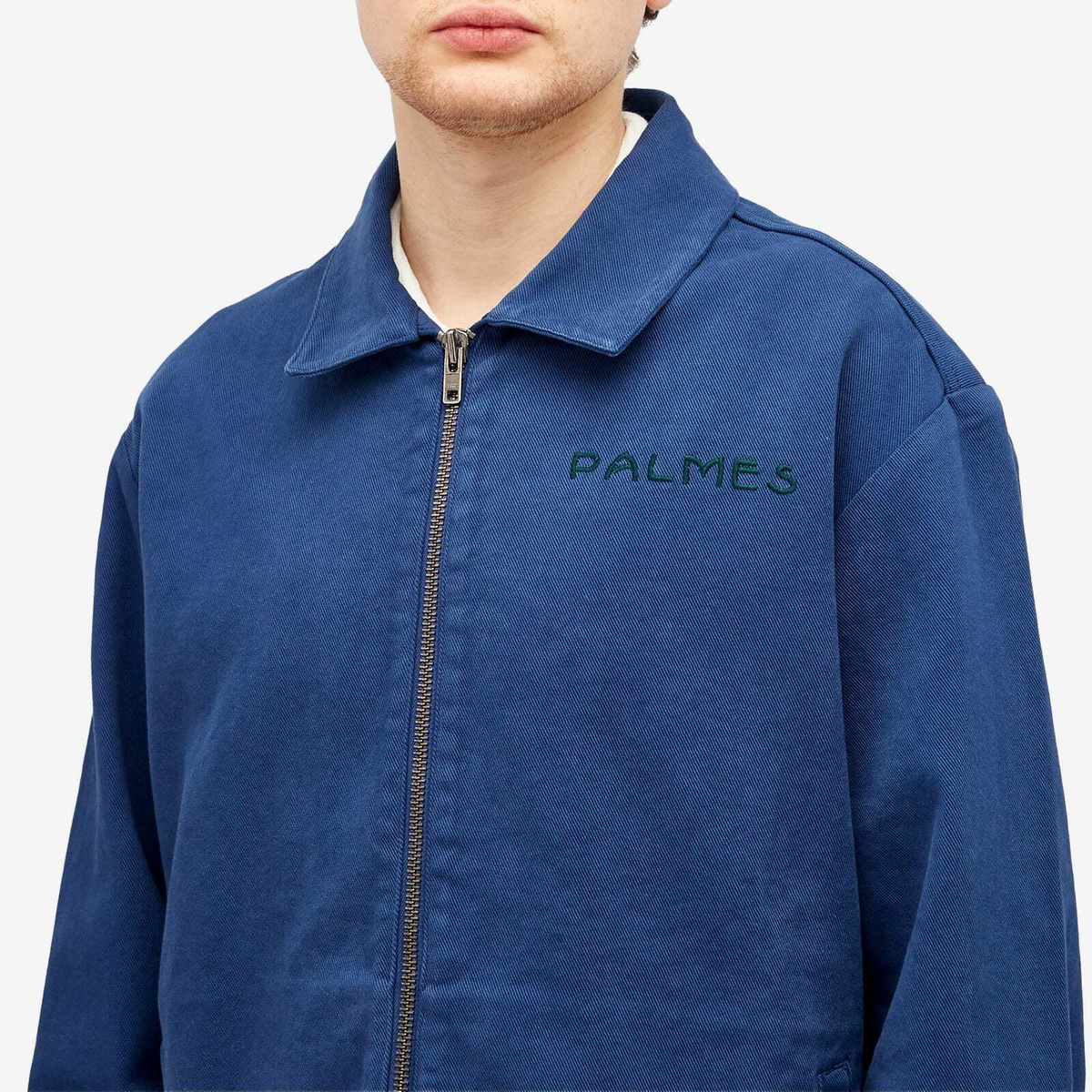 Palmes Men's Tower Zip Jacket in Blue