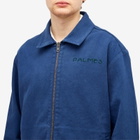 Palmes Men's Tower Zip Jacket in Blue