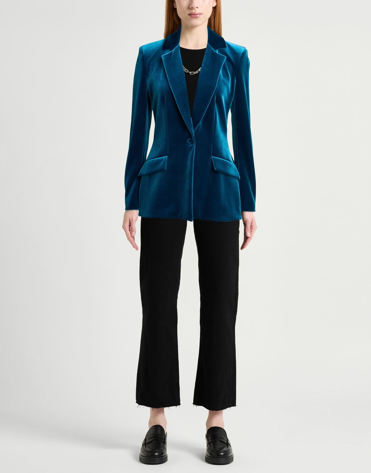 Chiara Boni La Petite Robe Womens Blazer Deep teal