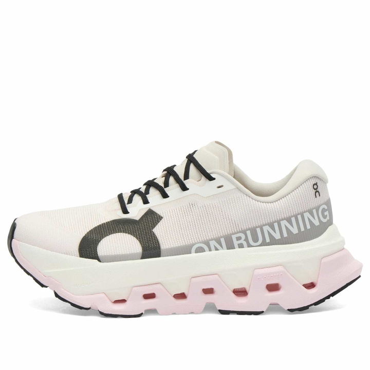 Photo: ON Women's Cloudmster 3 Hyper Sneaker in Ivory/Peony