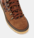 See By Chloé Eileen leopard-print suede lace-up boots