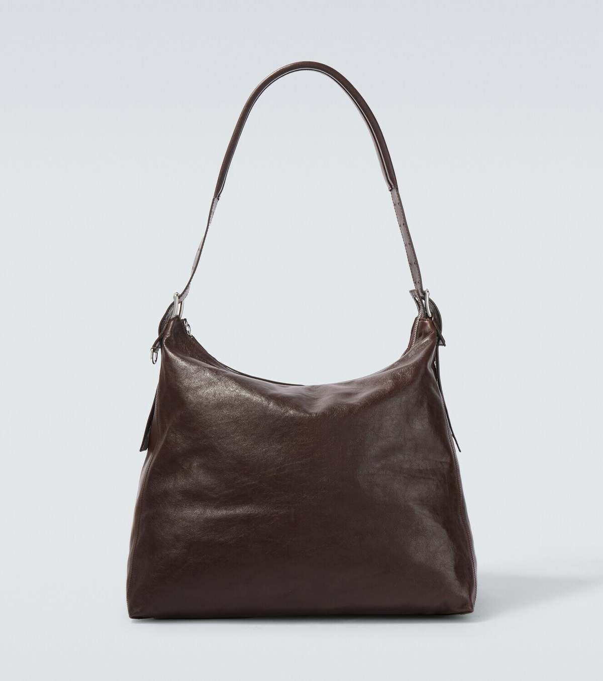 Lemaire Belted leather shoulder bag