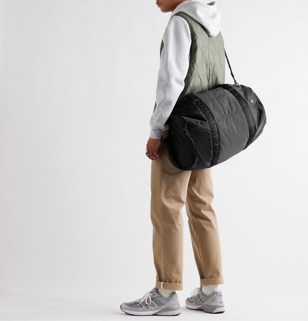 Outpost nylon twill boston online duffle bag by korchmar