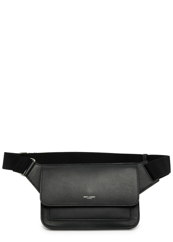 Photo: Saint Laurent Leather Belt bag Black