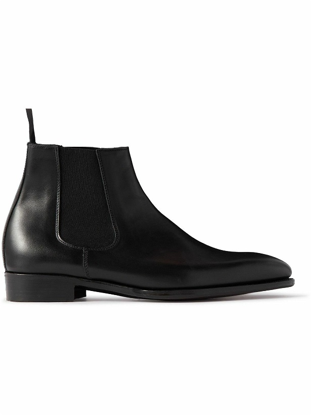 Photo: George Cleverley - Jason Leather Chelsea Boots - Black