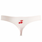 Fruity Booty Women's Commando Thong in Pink