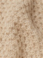 Séfr - Leonard Crochet-Knit Alpaca-Blend Sweater - Neutrals
