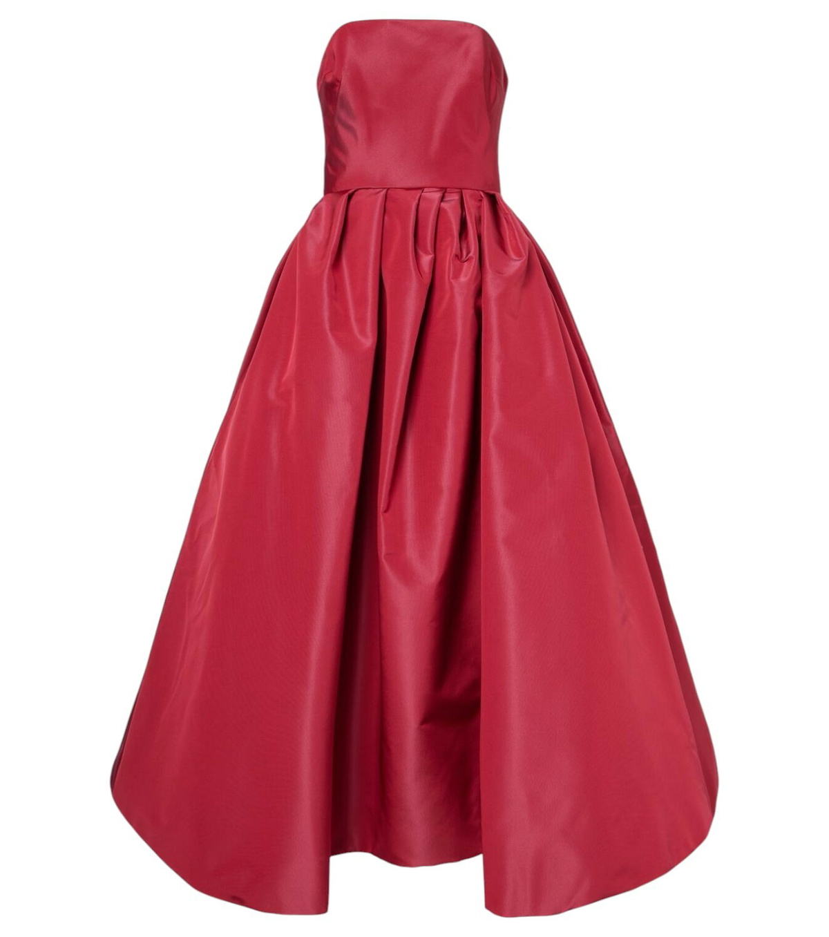 Carolina Herrera Strapless belted silk cocktail dress Carolina Herrera