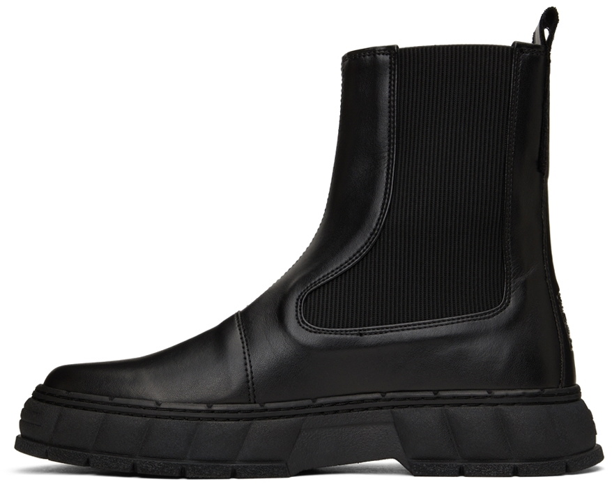 Viron/ヴィロン ＣＨＥＬＳＥＡ　ＢＯＯＴ　1997 Black Apple VIRON - 【残り一点】Apple Chelsea Boots(1997) | ACRMTSM