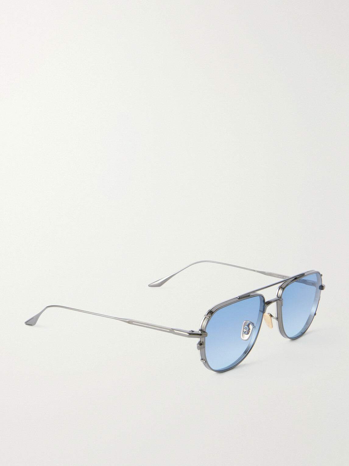 Jacques Marie Mage - Cendrars Aviator-Style Titanium Sunglasses