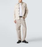 Thom Sweeney Leather penny loafers