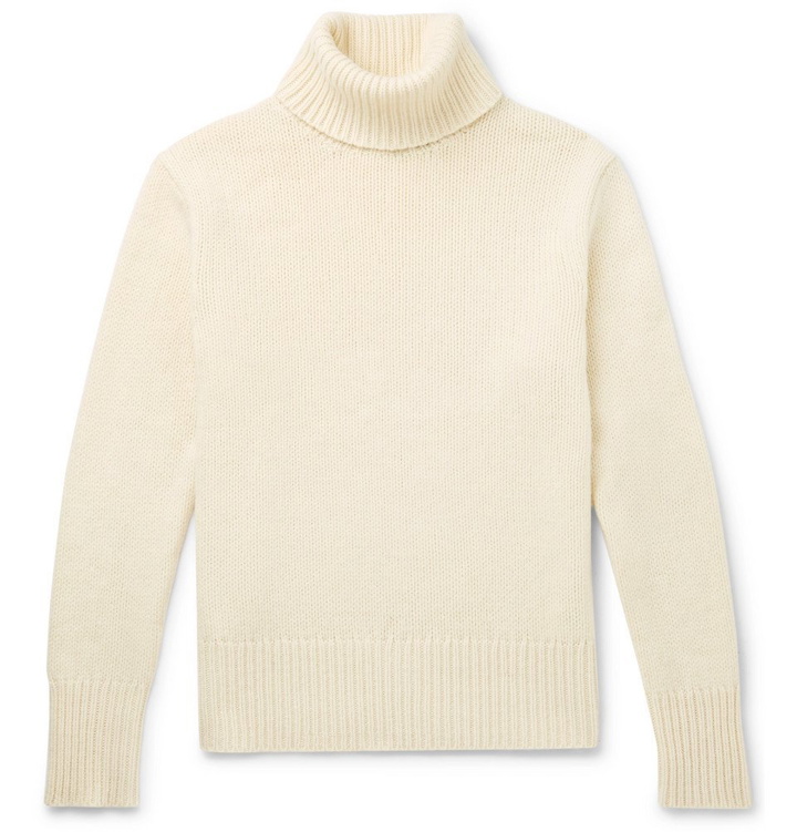 Photo: Polo Ralph Lauren - Wool Rollneck Sweater - Men - Cream
