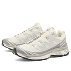 Salomon Women's XT-6 Sneaker in Vanilla Ice/Ftw Silver/Lilaca