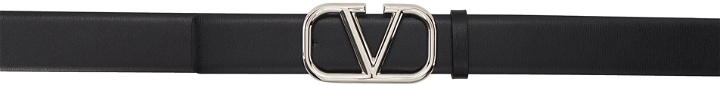 Photo: Valentino Garavani Black VLogo Signature Belt