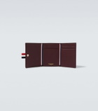 Thom Browne RWB Stripe leather wallet