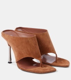Paris Texas Lorena 100 suede thong sandals