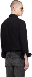 TOM FORD Black Western Yoke Shirt