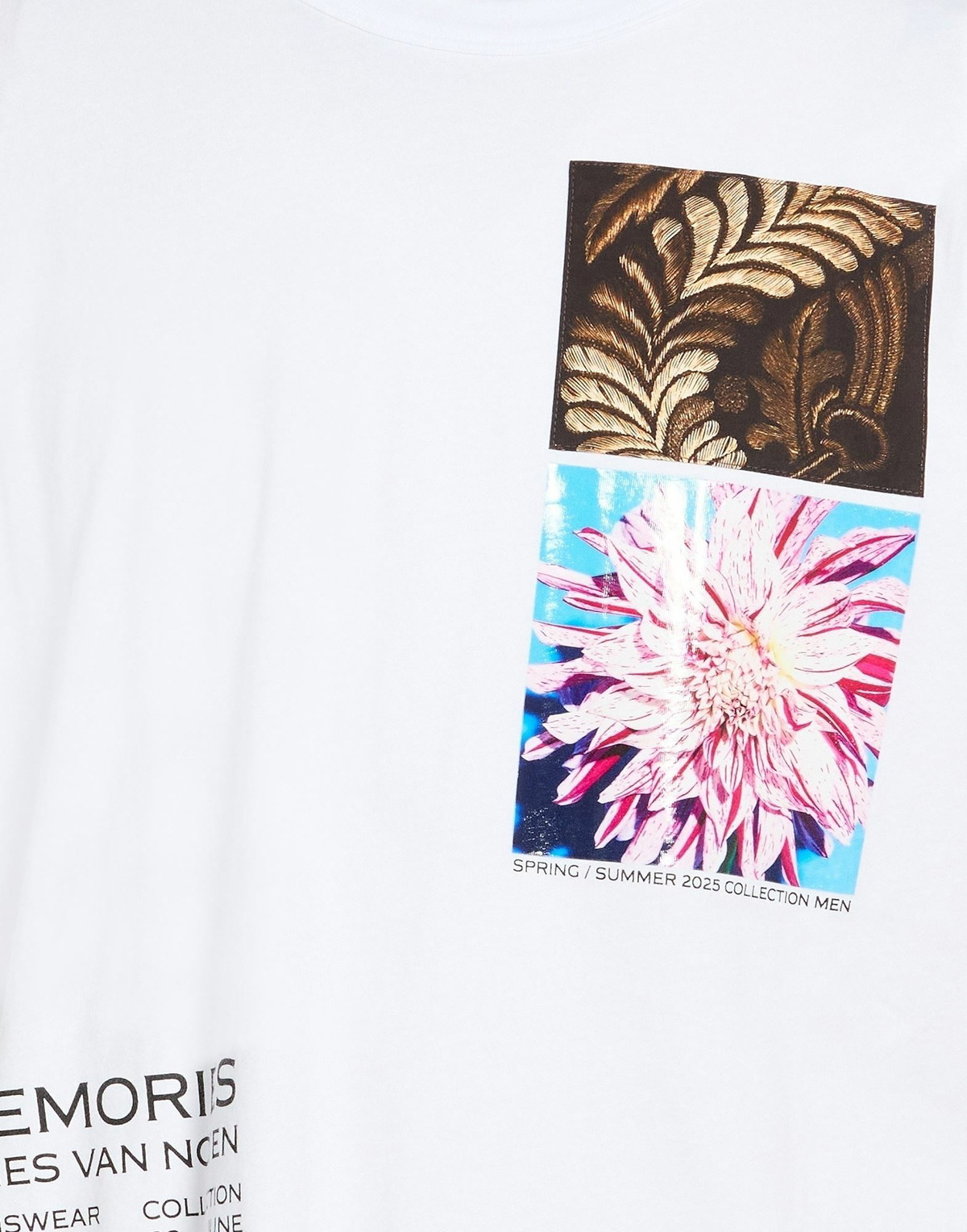 Dries Van Noten Mens T-shirt in White