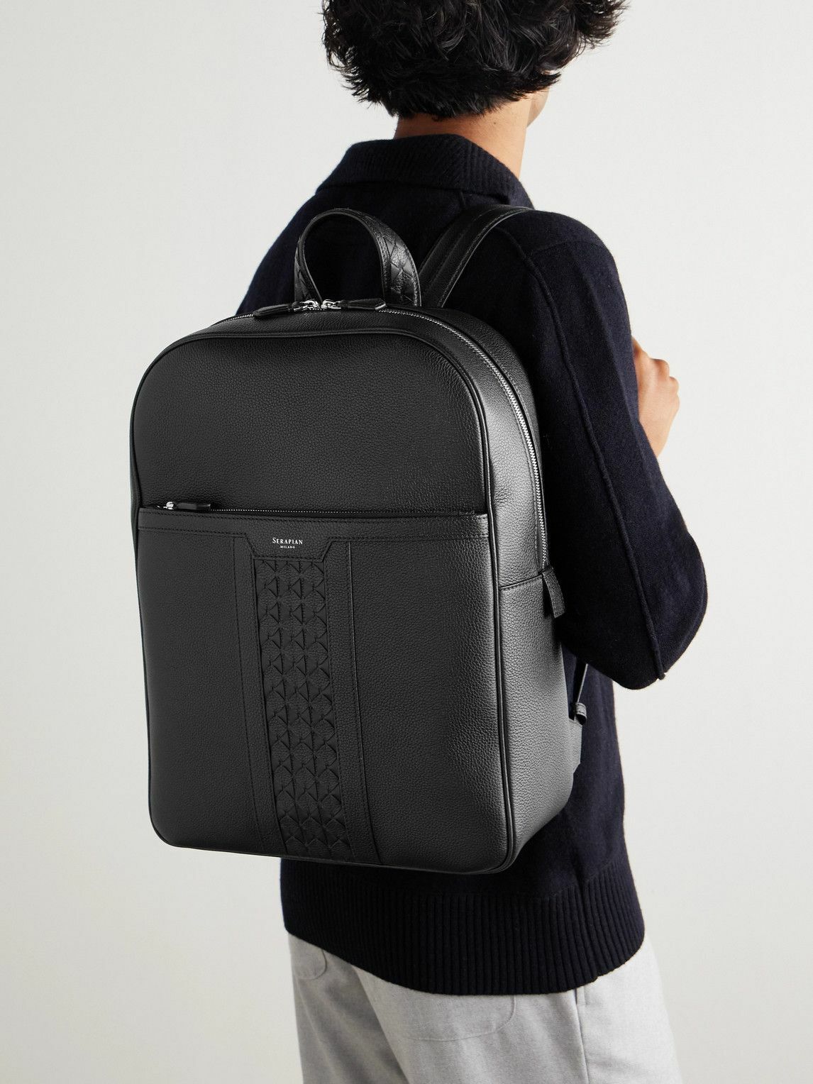 Serapian - Full-Grain Leather Backpack