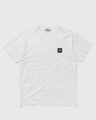 Stone Island Tee Gased 60/2 Cotton Jersey, Garment Dyed White - Mens - Shortsleeves