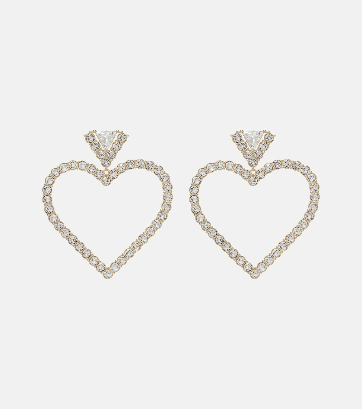 Valentino Cœur Royal embellished earrings