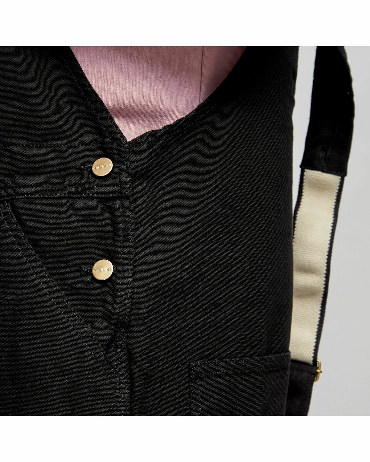 Carhartt WIP Bib Overall Black Mens Casual Pant