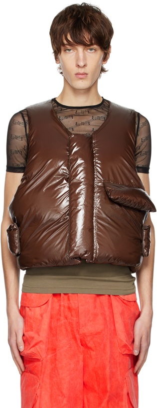 Photo: Entire Studios Brown Pillow Down Vest