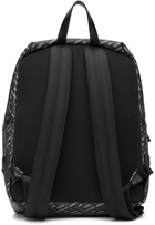 Versace Grey La Greca Signature Backpack