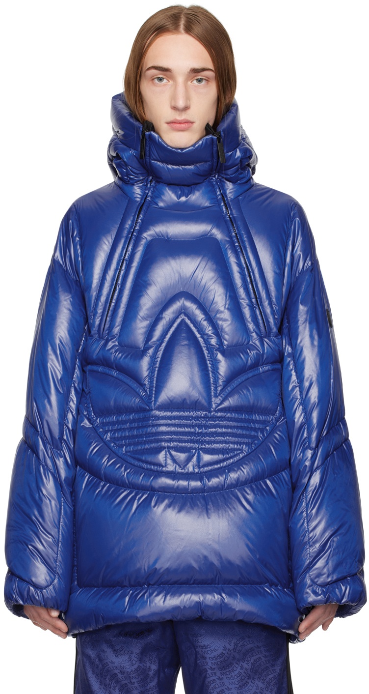 Moncler Genius Moncler x adidas Originals Blue Chambery Down Jacket ...